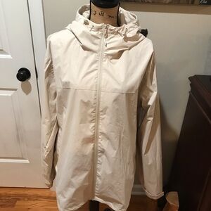 ▪️DIVIDED Cream Rain Jacket
